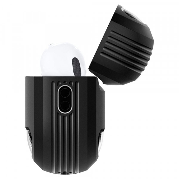  Чехол Spigen для AirPods Pro 2/1 Rugged Armor Black (ACS05482)