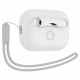  Чехол Spigen для AirPods Pro 2/1 Silicon Fit Strap White/Grey (ACS05811)
