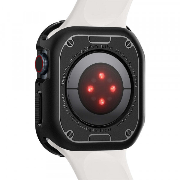  Чехол Spigen для Apple Watch 40/41mm Rugged Armor Black (061CS24480)