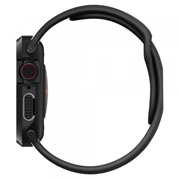 Чехол Spigen для Apple Watch 40/41mm Rugged Armor Black (061CS24480)