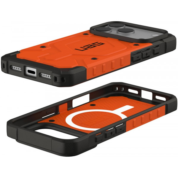  Чехол UAG Pathfinder with MagSafe для iPhone 17 Pro Orange
