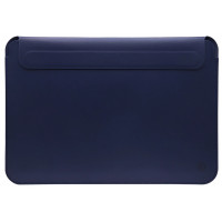 Чехол WIWU Skin Pro 2 Leather Sleeve for MacBook Pro 14.2 Navy Blue