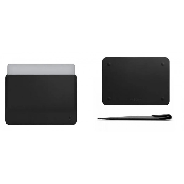  Чехол WIWU Skin Pro 2 Leather Sleeve for MacBook Pro 16 Black