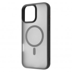  Чохол Wave Matte Insane Case with MagSafe для iPhone 15 Pro Max Gray