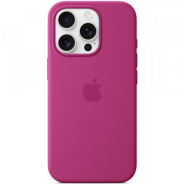  Чохол Apple Silicone MagSafe для Apple iPhone 16 Pro Max Fuchsia (MYYX3ZM/A)