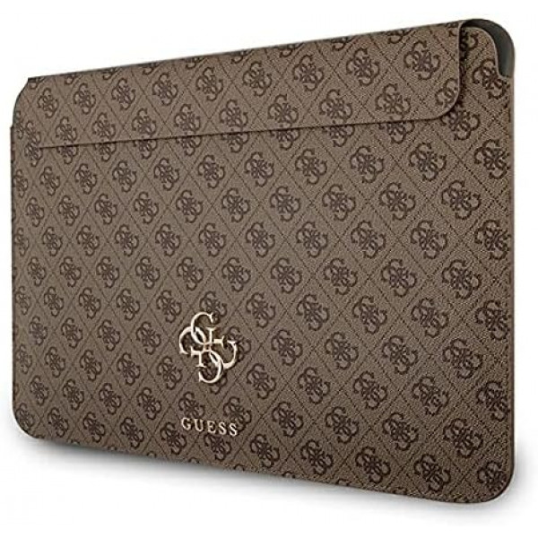  Чохол Guess 4G Metal Gold для MacBook 13 Brown (GUCS13G4GFBR)