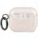  Чохол Karl Lagerfeld Glitter Karls Head для AirPods 3 Gold (KLA3UKHGD)