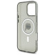  Чохол Karl Lagerfeld IML Metal Karl Head для iPhone 16 Pro Black with MagSafe (KLHMP16LHLSKIK)