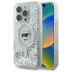  Чохол Karl Lagerfeld Liquid Glitter Choupette Head для iPhone 16 Pro Max Transparent with MagSafe (KLHMP16XLGCHSGH)