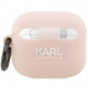  Чохол Karl Lagerfeld Silicone Karl Head 3D для AirPods Pro 2 Pink (KLAP2RUNIKP)