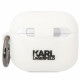  Чехол Karl Lagerfeld Silicone Karl Head 3D для AirPods Pro 2 White (KLAP2RUNIKH)