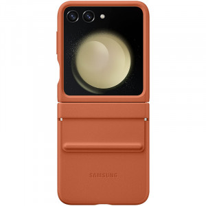 Чохол Leather Case для Samsung Flip 5 Brown (AAA)