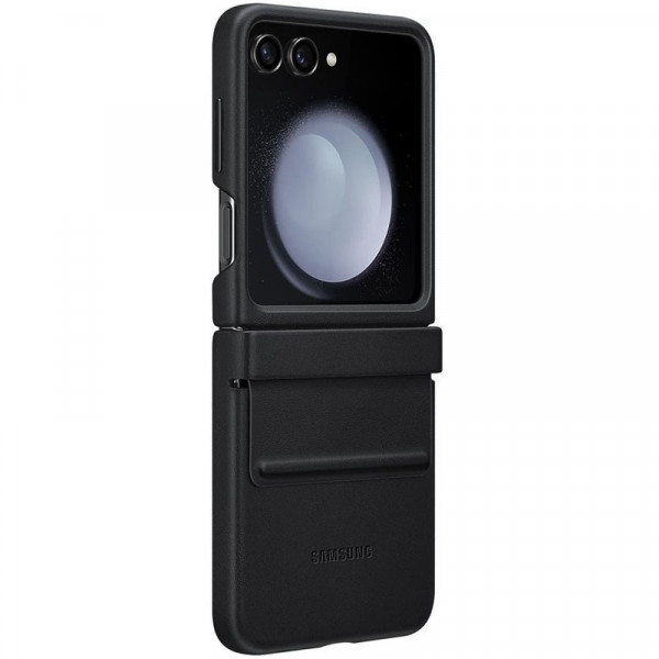  Чохол Leather Case для Samsung Flip 6 Black (AAA)