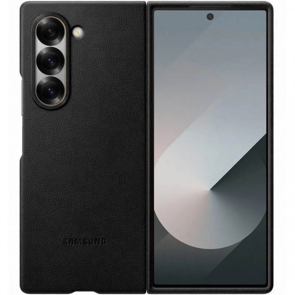  Чохол Leather Case для Samsung Fold 6 Black (AAA)