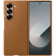  Чохол Leather Case для Samsung Fold 6 Brown (AAA)