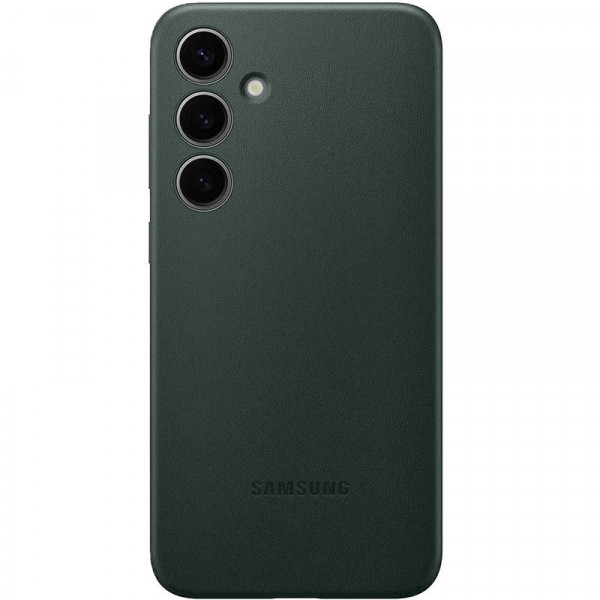  Чохол Leather Case для Samsung S24+ Pine Green (AAA)