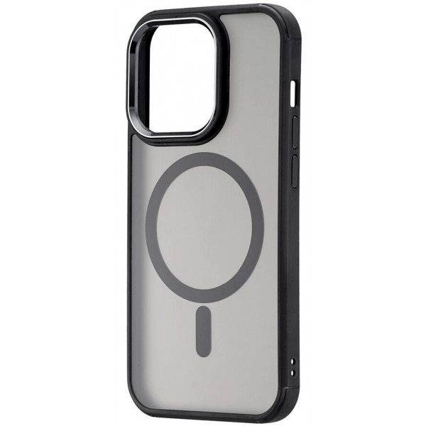  Чохол Magnetic Crystal With MagSafe iPhone 12 Pro Max Black
