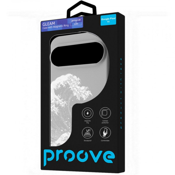  Чохол Proove Gleam Case with Magnetic Ring для Google Pixel 11 White Waves (PCGCGPG01170)