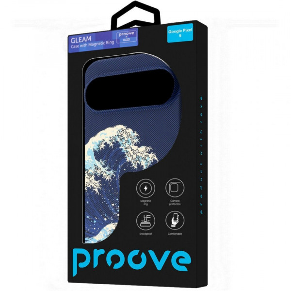  Чохол Proove Gleam Case with Magnetic Ring для Google Pixel 9 Pink Sunset (PCGCGPG00974)