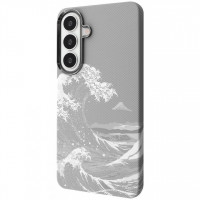 Чохол Proove Gleam Case with Magnetic Ring для Samsung Galaxy S26 White Waves (PCGCSGS02670)