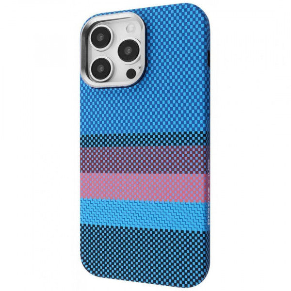  Чохол Proove Gleam Case with Magnetic Ring для iPhone 13 Pro Max Blue Borders (PCGCIP13PM63)