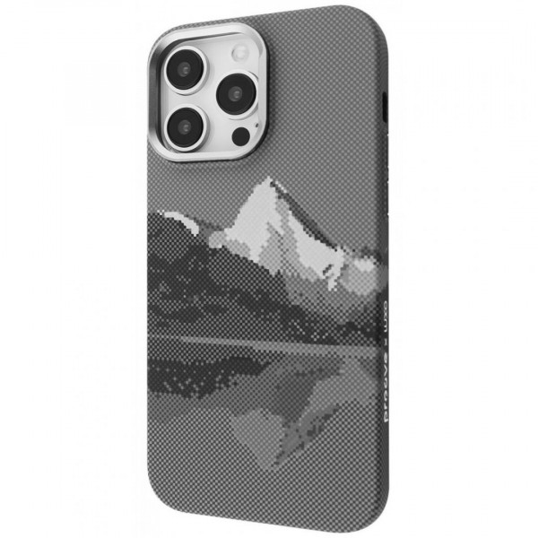  Чохол Proove Gleam Case with Magnetic Ring для iPhone 15 Pro Max Silver Peak (PCGCIP15PM69)