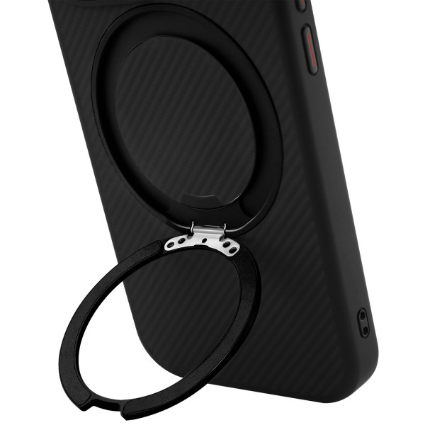  Чохол Proove Reinforce Case with Magnetic Ring для iPhone 16 Black (PCREIP160002)