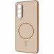  Чохол Proove Softline Case with Magnetic Ring для Samsung Galaxy S24 FE Beige (PCLCSGSF2481)