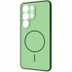  Чохол Proove Softline Case with Magnetic Ring для Samsung Galaxy S25 Ultra Green (PCLCSGSU256)