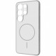  Чохол Proove Softline Case with Magnetic Ring для Samsung Galaxy S25 Ultra Silver (PCLCSGSU2529)