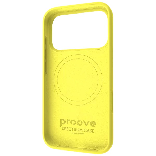  Чохол Proove Spectrum Case with Magnetic Ring iPhone 17 Pro Sun Yellow (PCSPIP17P040)