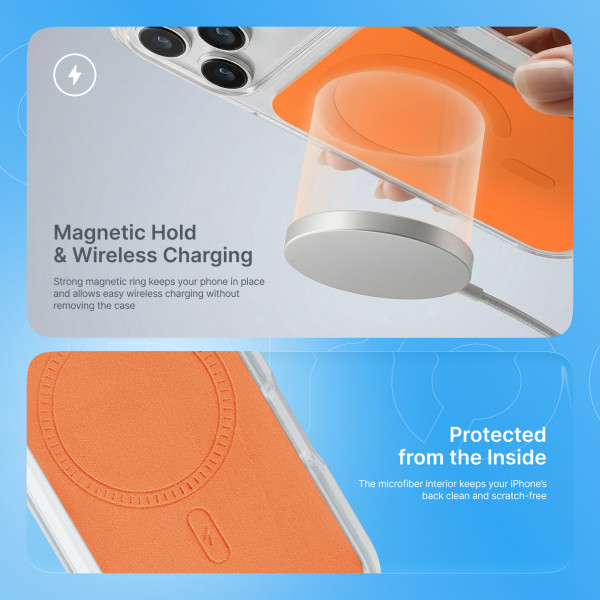  Чохол Proove Tint Case with Magnetic Ring для iPhone 17 Pro Max/18 Pro Max Cosmic Orange (PCTCIP17PM55)