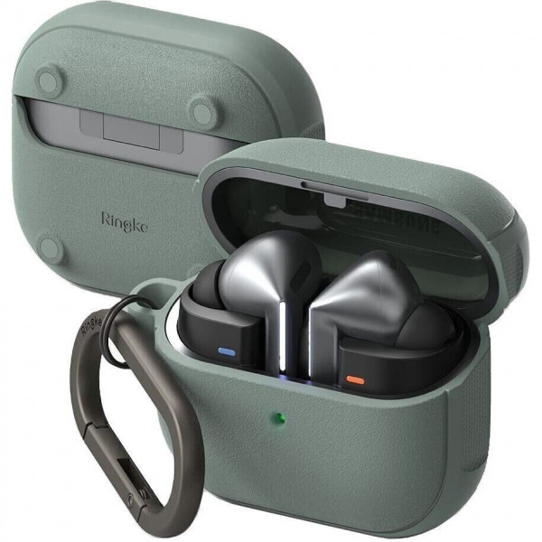  Чохол Ringke Onyx Magnetic для навушників Samsung Galaxy Buds 3 3 Pro Sage Green with MagSafe (8809961787959)