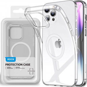 Чохол Rock для iPhone 16 Pro Max Crystal with Magnetic