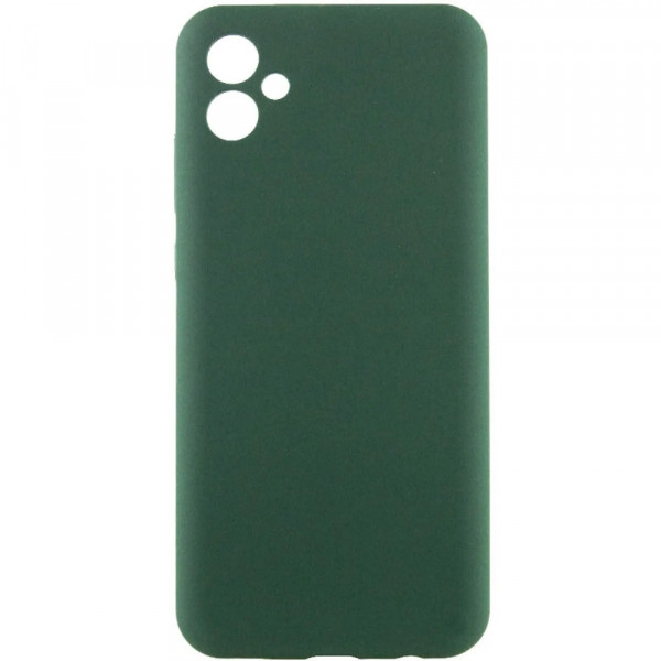  Чохол Silicone Cover Lakshmi Full Camera для Samsung Galaxy A07 Dark Green (AA)