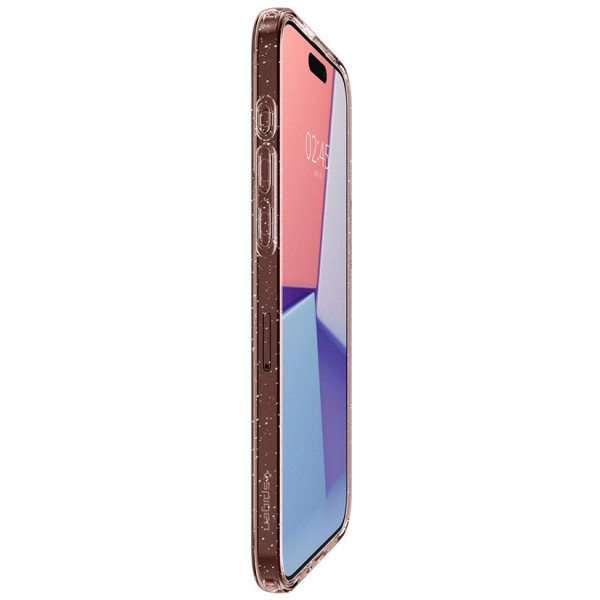 Чохол Spigen для Apple iPhone 15 Pro Liquid Crystal Glitter, Rose Quartz
