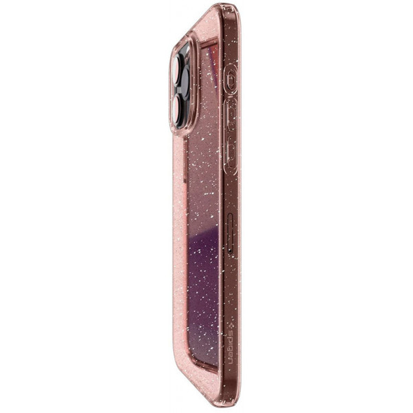  Чохол Spigen для Apple iPhone 15 Pro Liquid Crystal Glitter, Rose Quartz