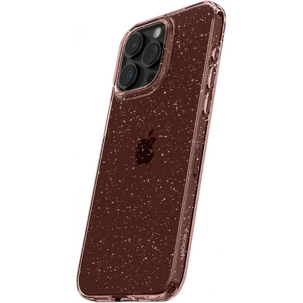  Чохол Spigen для Apple iPhone 15 Pro Liquid Crystal Glitter, Rose Quartz