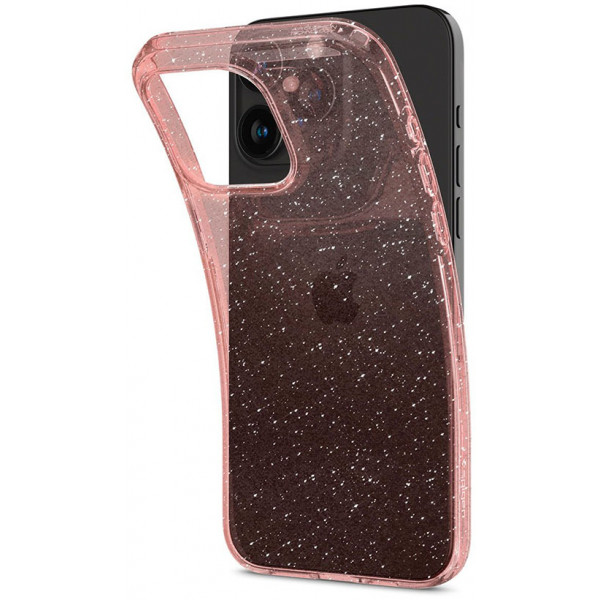  Чохол Spigen для Apple iPhone 15 Pro Liquid Crystal Glitter, Rose Quartz