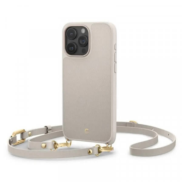  Чохол Spigen Cyrill Classic Charm для Apple iPhone 15 Pro Max with MagSafe Cream (ACS06637)