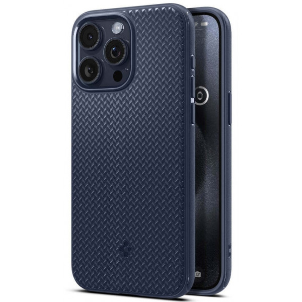  Чохол Spigen Mag Armor для iPhone 15 Pro Max Matte with MagSafe Blue (ACS06598)