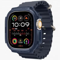 Чохол Spigen Rugged Armor для Apple Watch Ultra 2/1 49mm Navy Blue (ACS07382)
