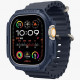  Чохол Spigen Rugged Armor для Apple Watch Ultra 2/1 49mm Navy Blue (ACS07382)