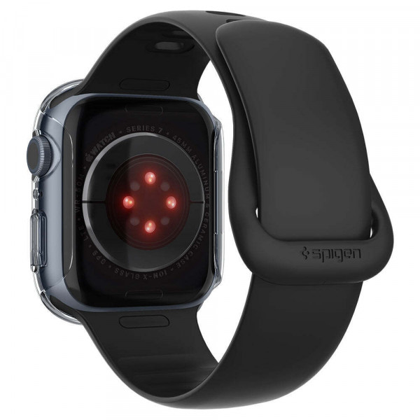  Чохол Spigen Thin Fit для Apple Watch 7/8/9 45mm Cleare (ACS04179)