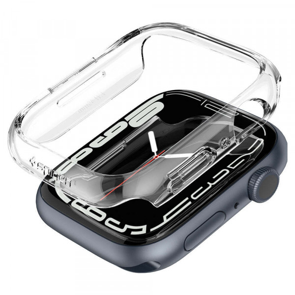  Чохол Spigen Thin Fit для Apple Watch 7/8/9 45mm Cleare (ACS04179)