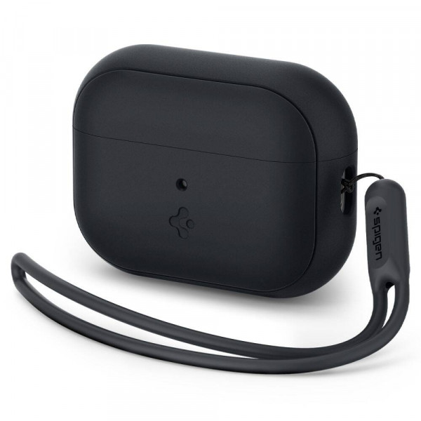  Чехол Spigen для AirPods Pro 2/1 Silicon Fit Strap Black (ACS05479)