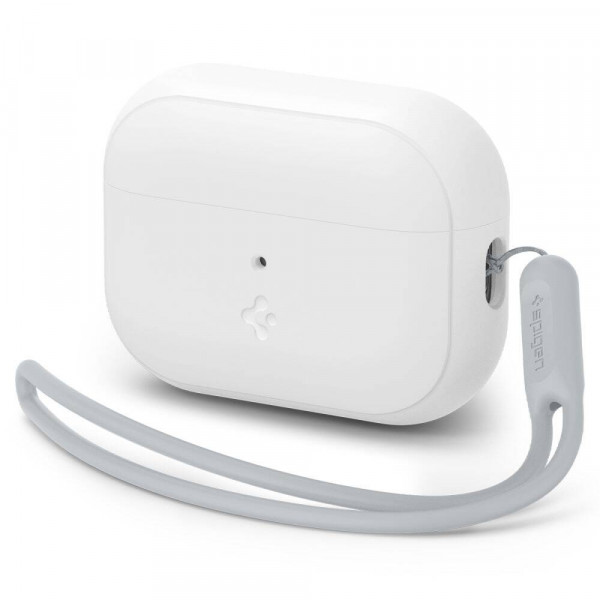  Чехол Spigen для AirPods Pro 2/1 Silicon Fit Strap White/Grey (ACS05811)
