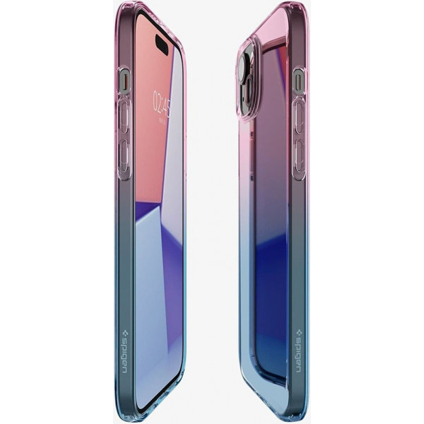  Чохол Spigen для Apple iPhone 15 Liquid Crystal, Gradation Pink