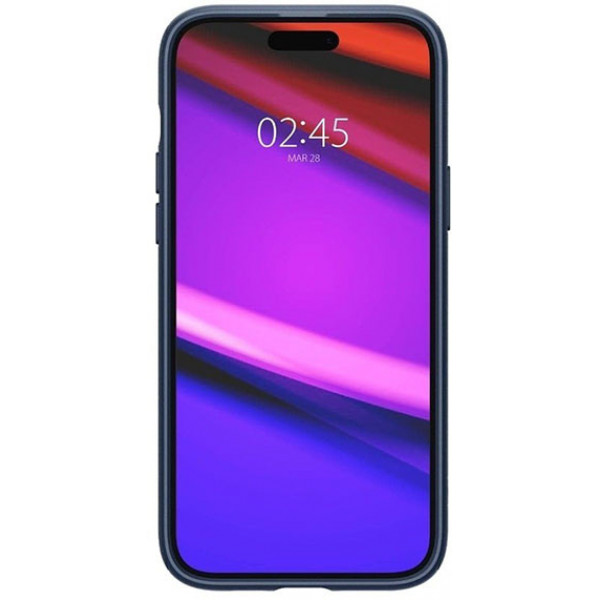  Чохол Spigen для Apple iPhone 15 Mag Armor MagFit, Navy Blue