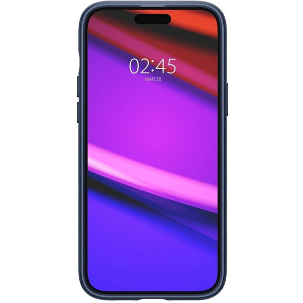  Чохол Spigen для Apple iPhone 15 Plus Mag Armor MagFit, Navy Blue